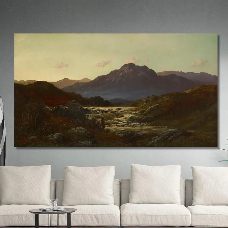 Torrent In The Highlands Doré Gustave