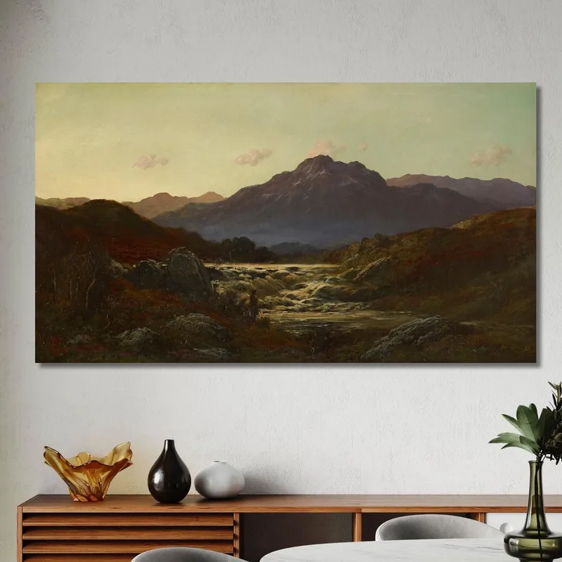 Torrent In The Highlands Doré Gustave
