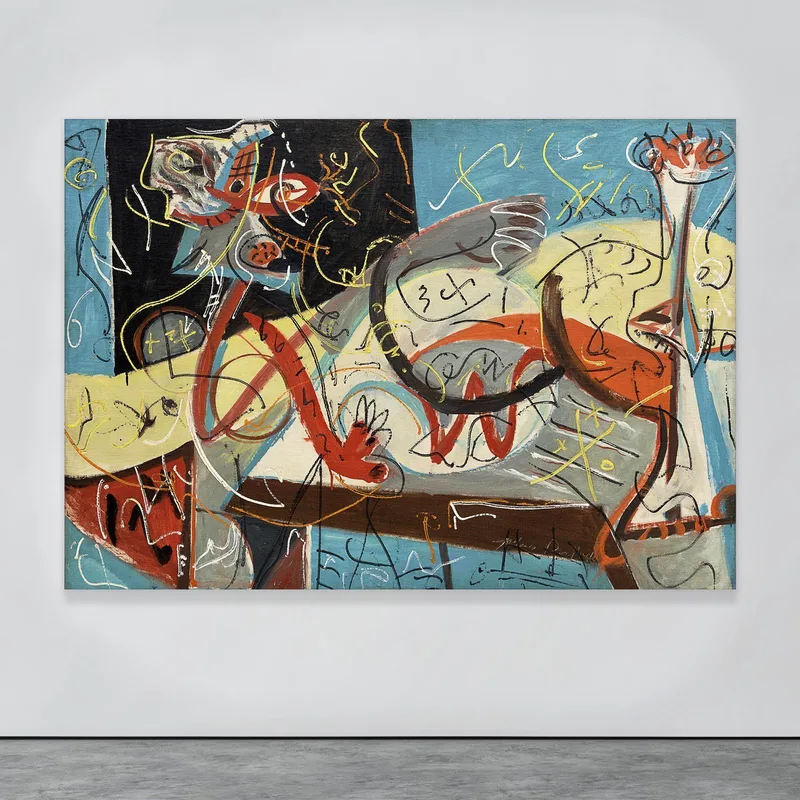 Figure Sténographique Jackson Pollock