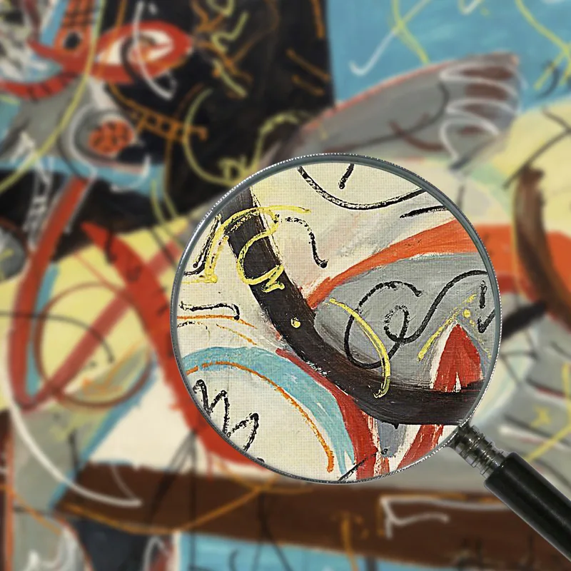 Figure Sténographique Jackson Pollock