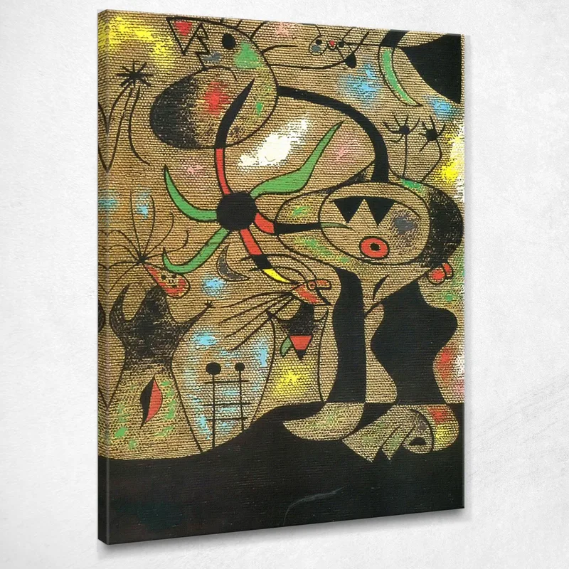 The Escape Ladder Joan Mirò canvas print