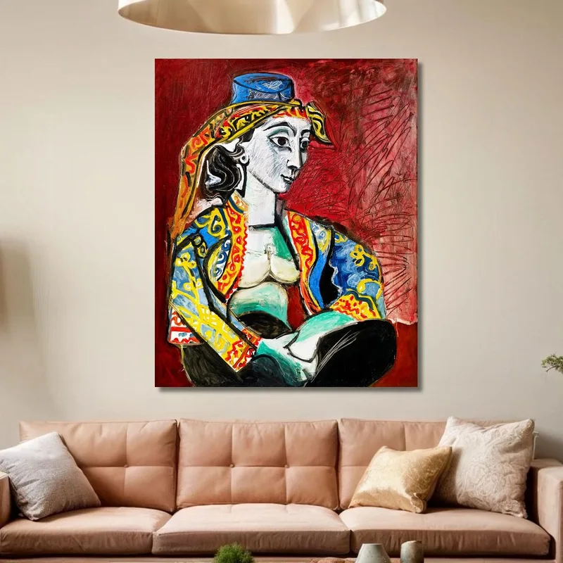 Jacqueline In Costume Turco 1995 Pablo Picasso