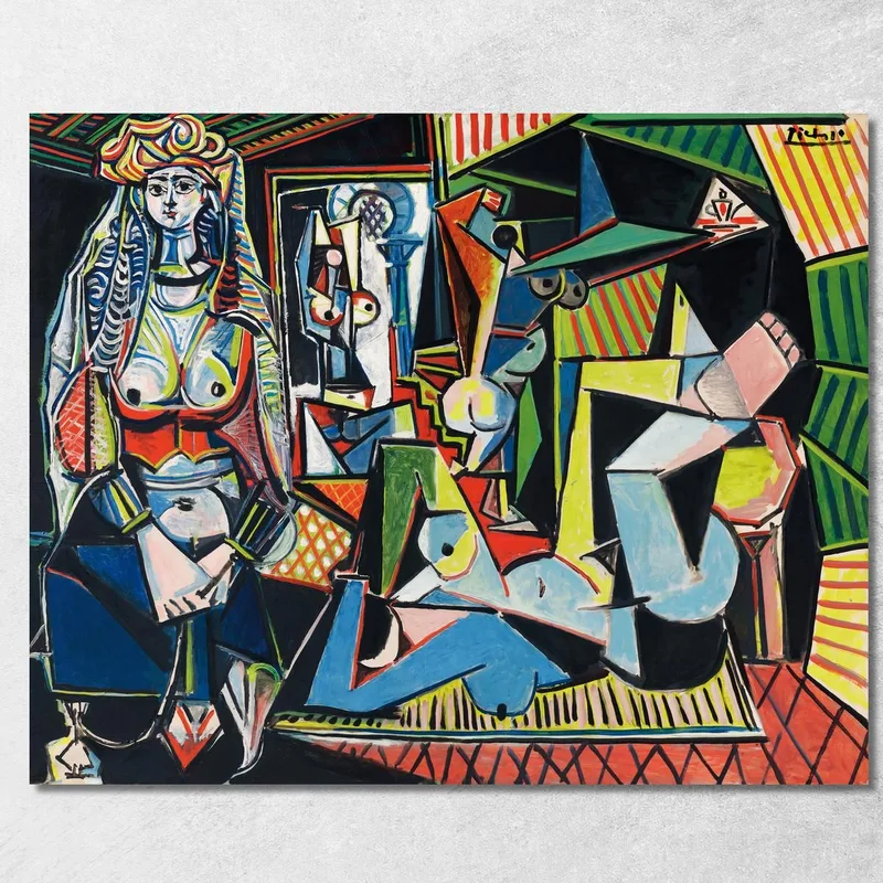 The Women Of Algiers Pablo Picasso