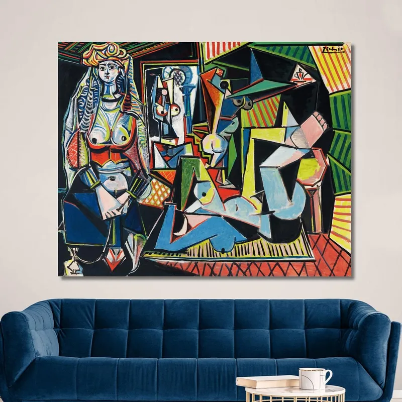 The Women Of Algiers Pablo Picasso