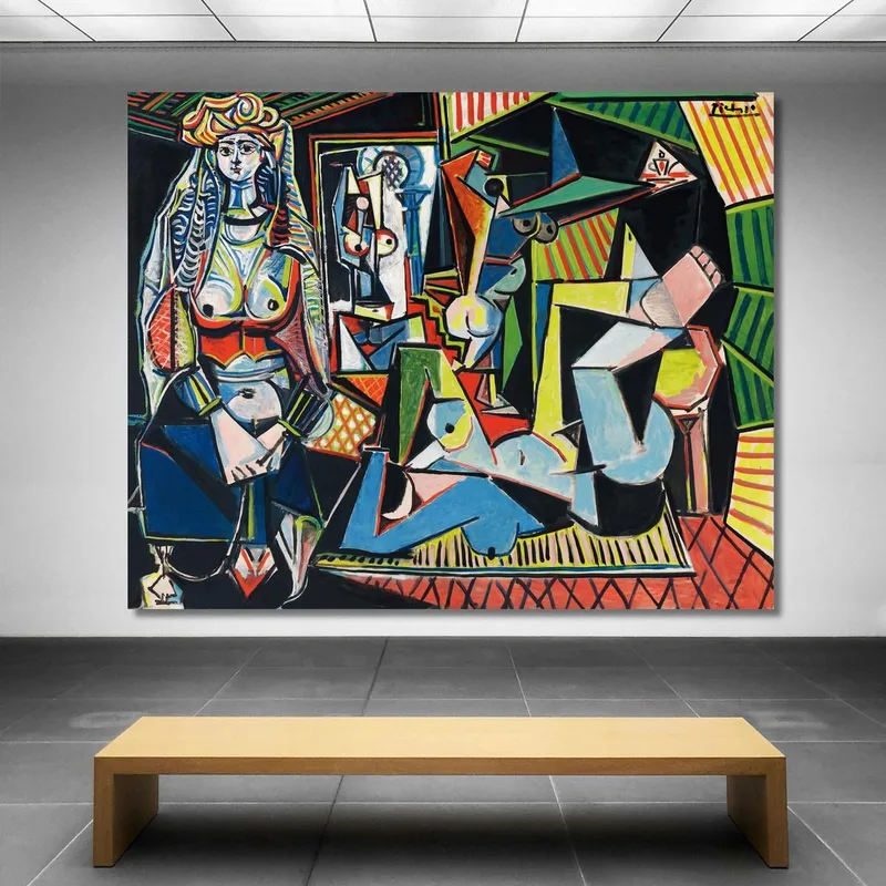 The Women Of Algiers Pablo Picasso