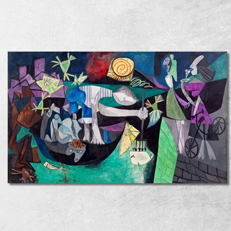 Pesca Notturna Ad Antibes Pablo Picasso