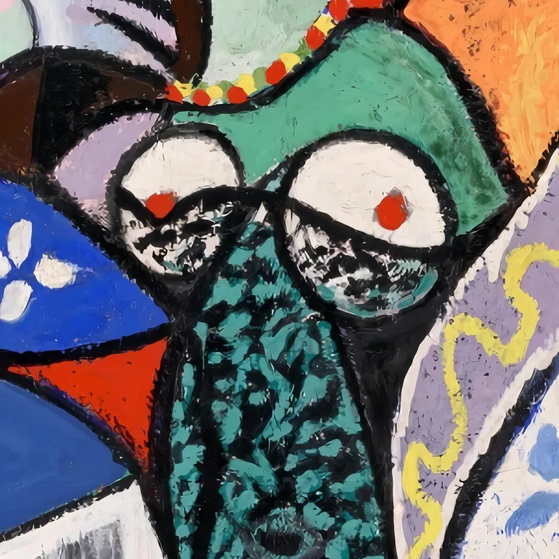 Mujer Con Libro Pablo Picasso