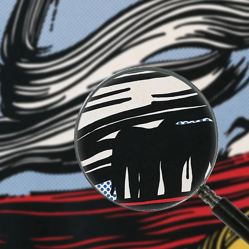 Pinceladas Roy Lichtenstein