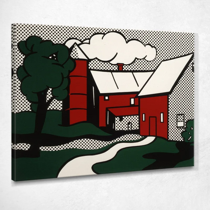 Rote Scheune Roy Lichtenstein