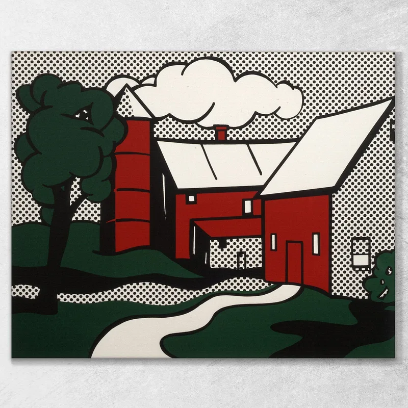 Rote Scheune Roy Lichtenstein