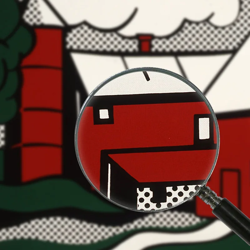 Rote Scheune Roy Lichtenstein