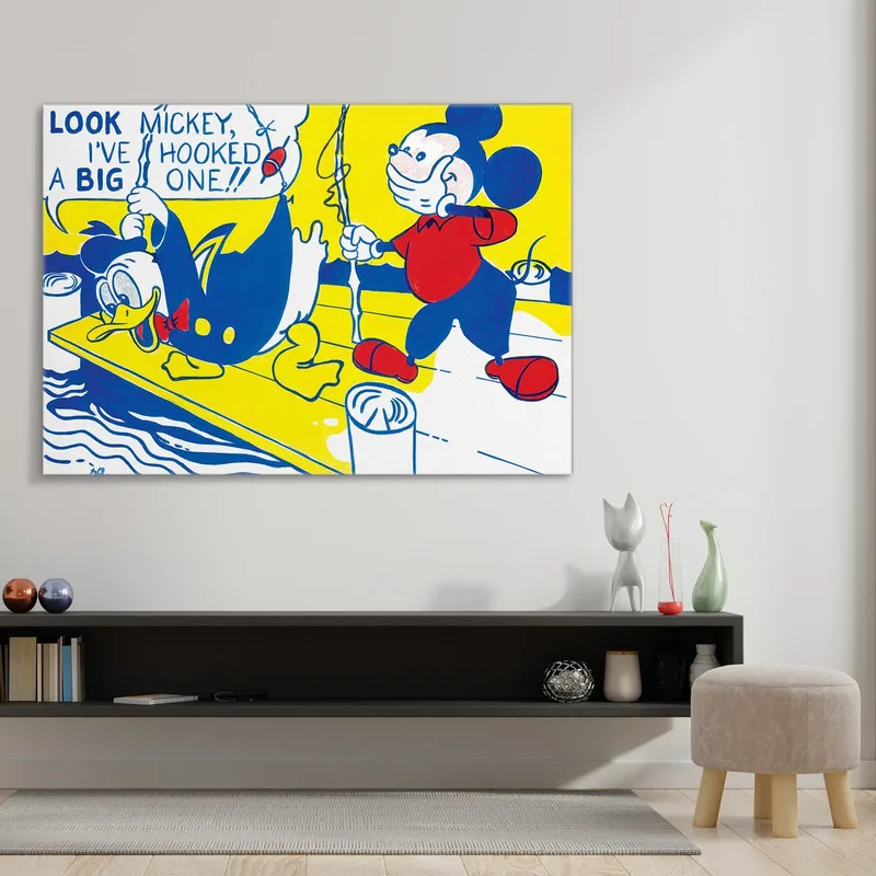 Regarde Mickey Mouse Roy Lichtenstein