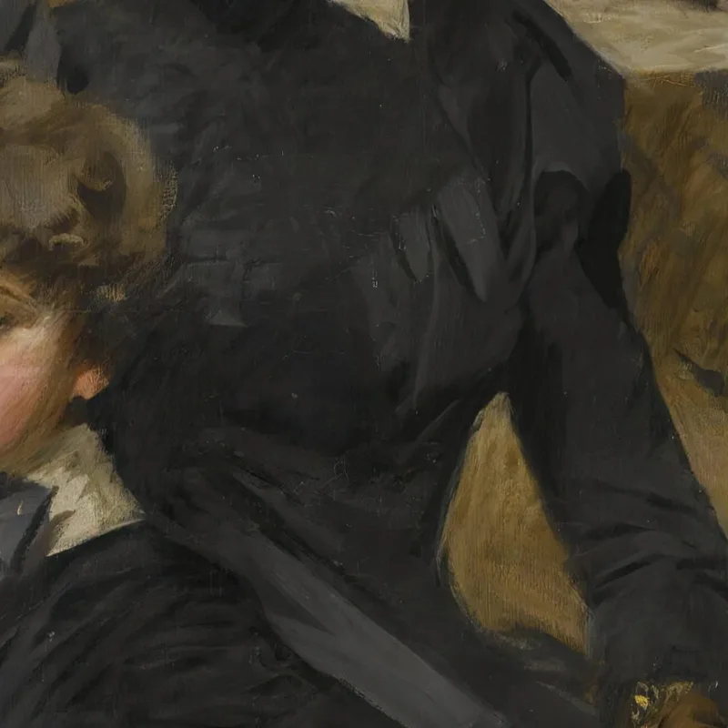Fru Weguelin Med Son La Signora Weguelin E Suo Figlio Anders Zorn quadro stampa su tela