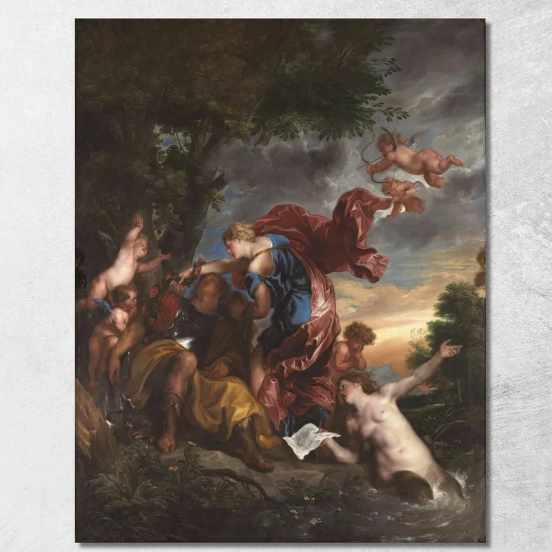 Rinaldo E Armida Anthony van Dyck
