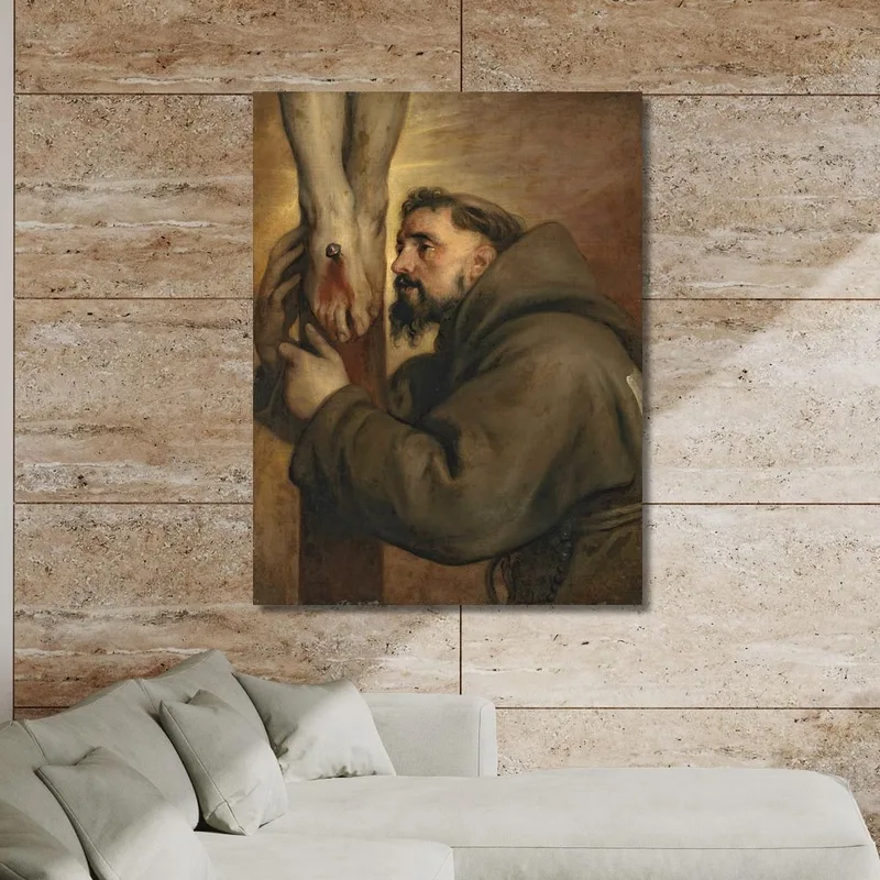 San Francesco D'Assisi Ai Piedi Della Croce Anthony van Dyck