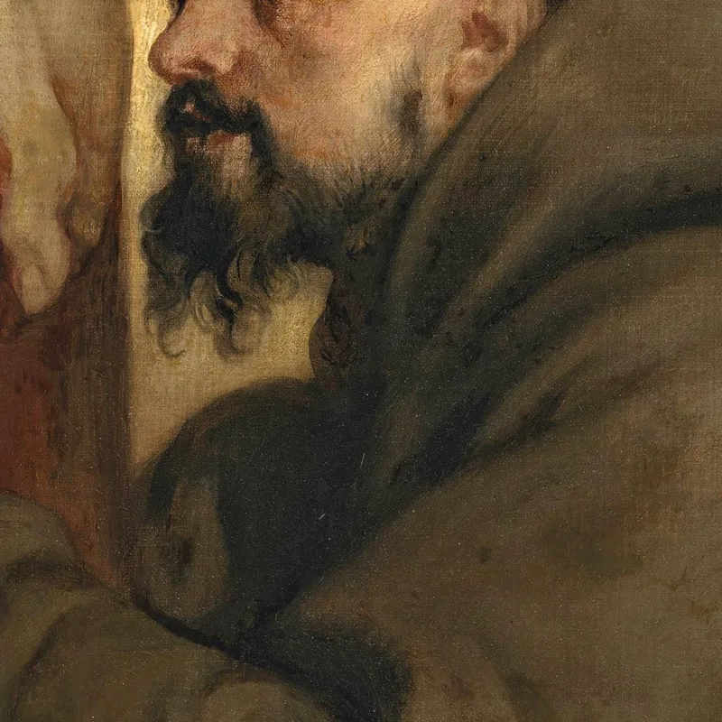 San Francesco D'Assisi Ai Piedi Della Croce Anthony van Dyck