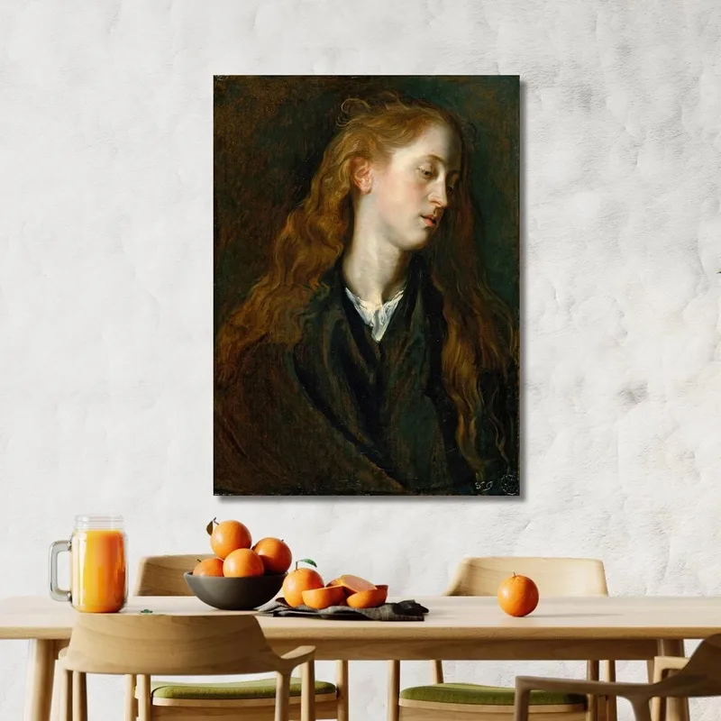 Testa Di Studio Di Una Giovane Donna Anthony van Dyck