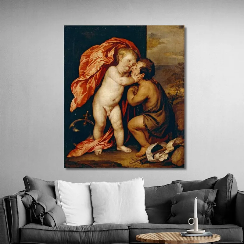I Neonati Cristo E San Giovanni Battista Anthony van Dyck