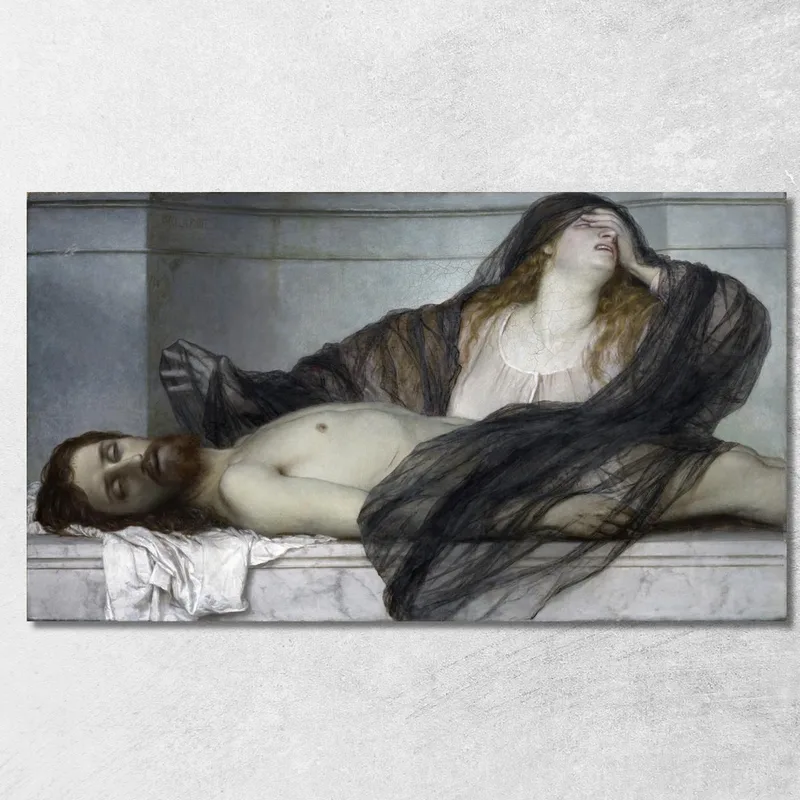 Magdalena Trauert Um Den Leib Christi Arnold Böcklin