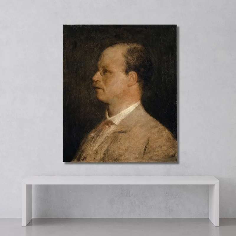 Portrait Of Prof. Fritz Burckhardt-Brenner Arnold Böcklin