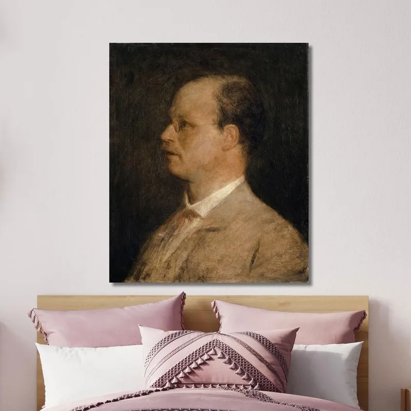 Portrait Of Prof. Fritz Burckhardt-Brenner Arnold Böcklin