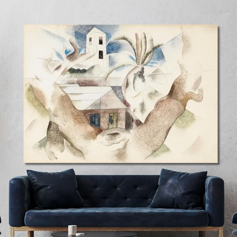 Bermuda N. 1 Albero E Casa Charles Demuth