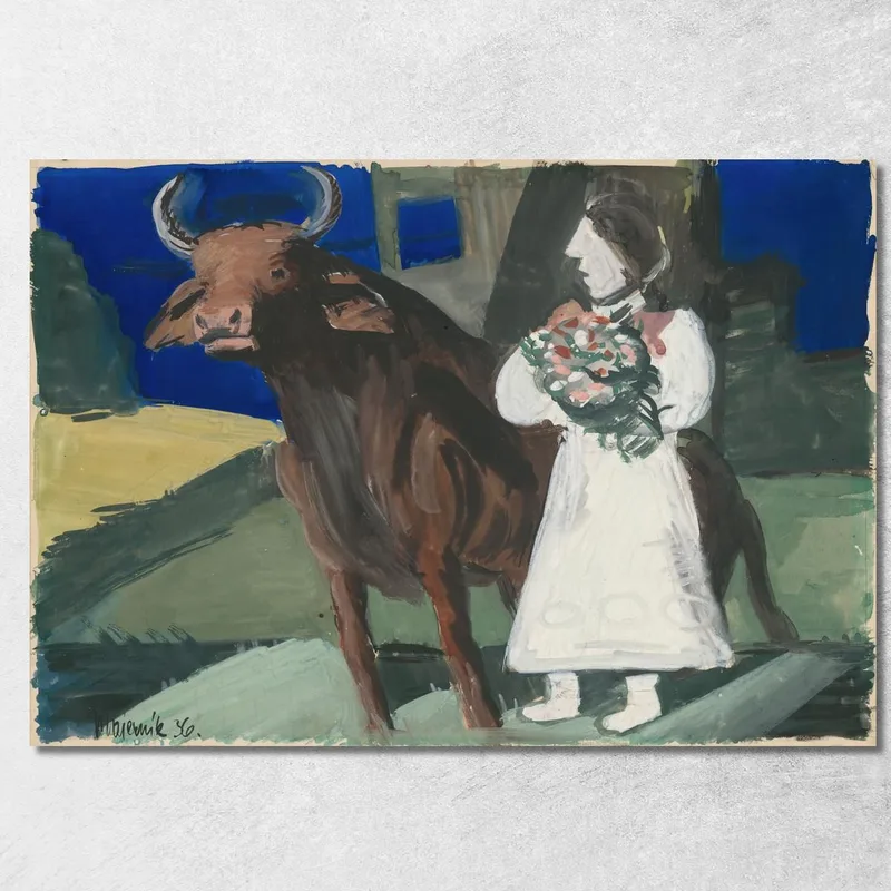 Sposa Cyprián Majerník quadro stampa su tela