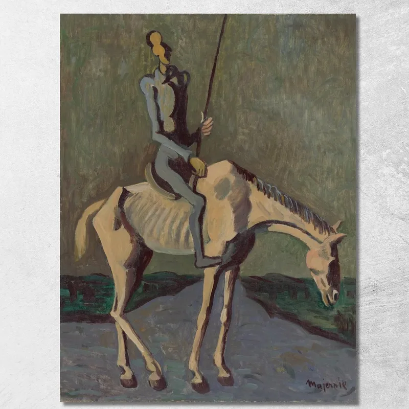 Don Chisciotte Cyprián Majerník quadro stampa su tela