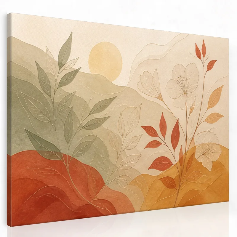 Fine art print autumn botanical landscape