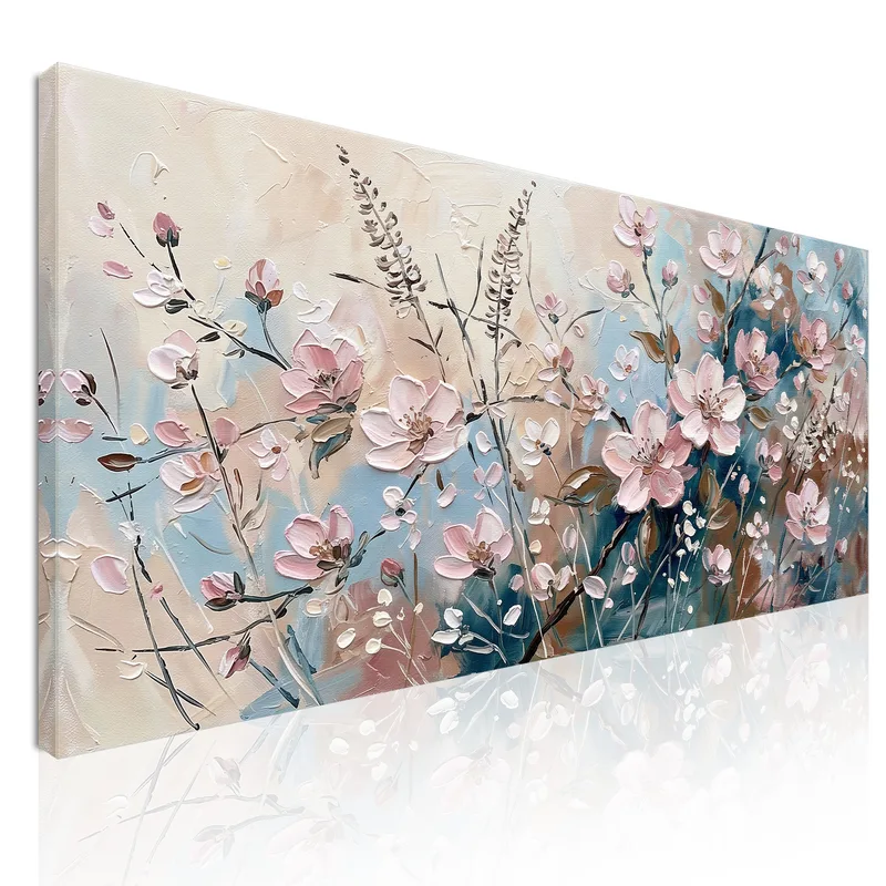 Armonia di Fiori Rosa quadro canvas