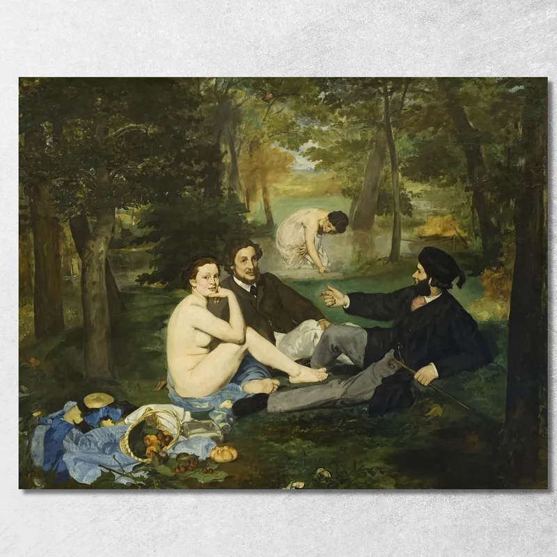 Pranzo Sull'Erba Édouard Manet