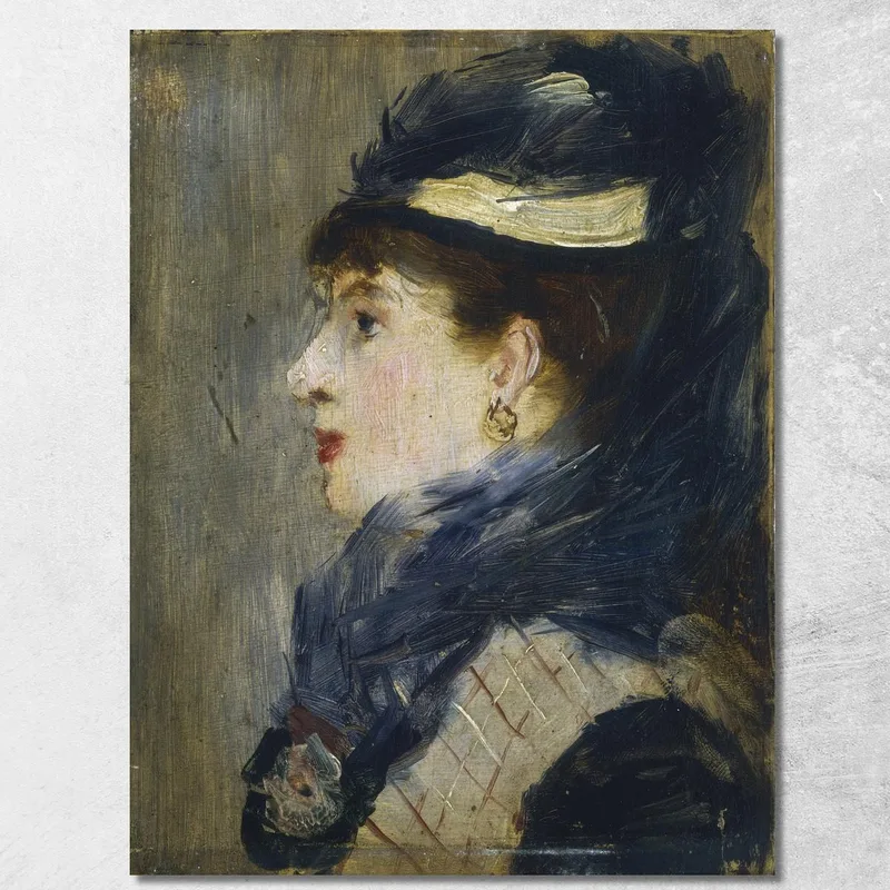 Porträt Einer Dame Édouard Manet