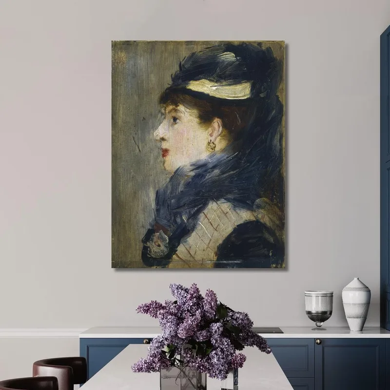 Porträt Einer Dame Édouard Manet