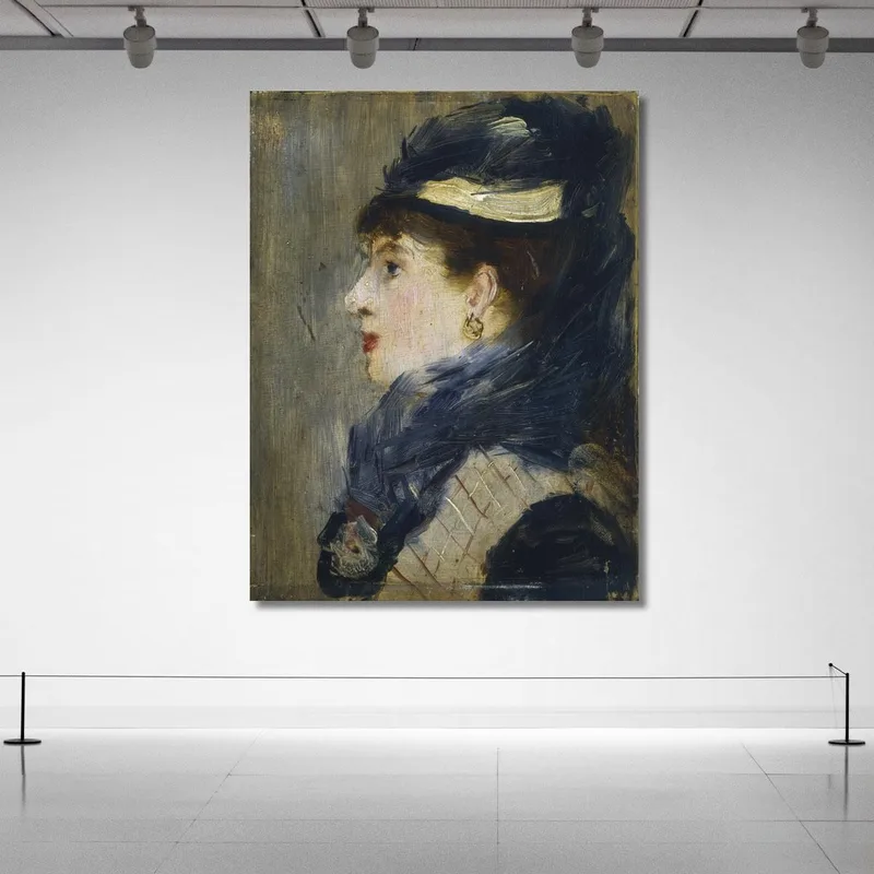 Porträt Einer Dame Édouard Manet