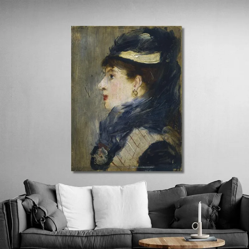 Porträt Einer Dame Édouard Manet