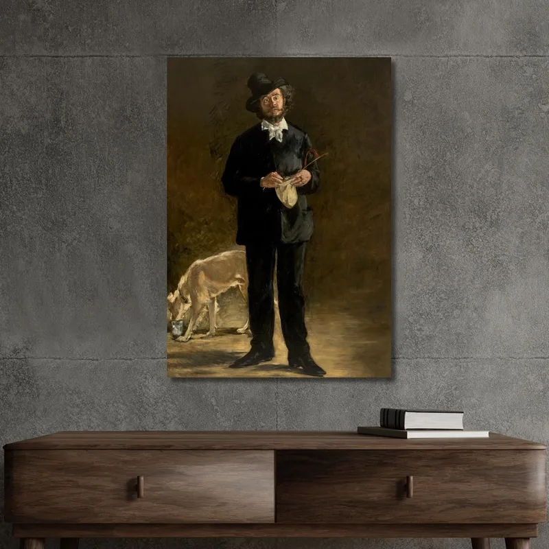Der Künstler - Porträt Von Marcellin Desboutin Édouard Manet