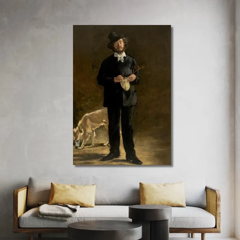Der Künstler - Porträt Von Marcellin Desboutin Édouard Manet
