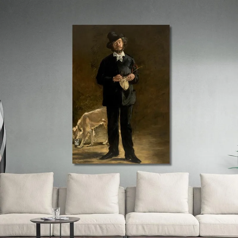 Der Künstler - Porträt Von Marcellin Desboutin Édouard Manet