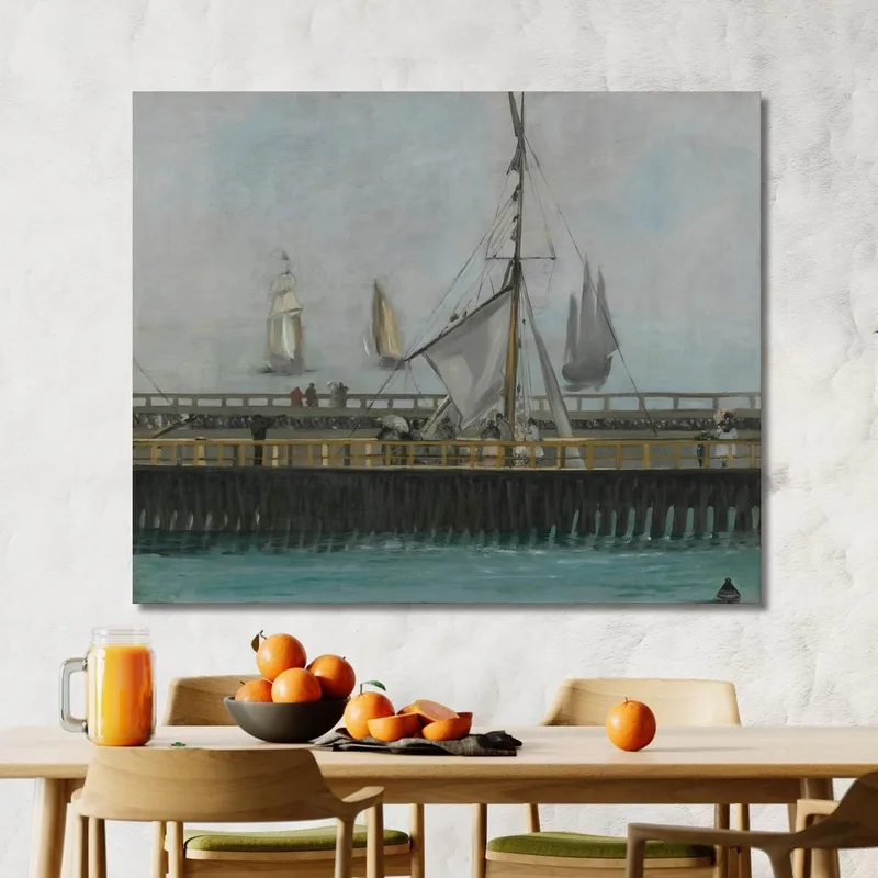 El Embarcadero De Boulogne-Sur-Mer Édouard Manet
