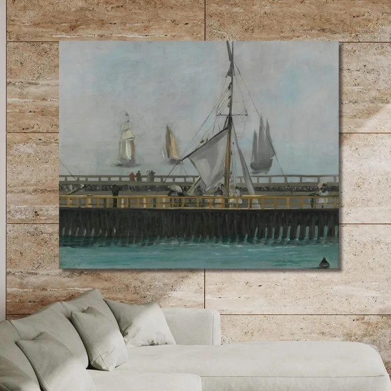 El Embarcadero De Boulogne-Sur-Mer Édouard Manet