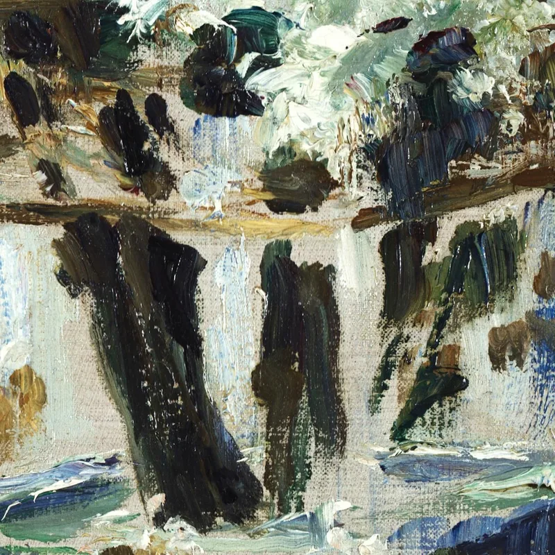 Weiße Flieder In Einer Kristallvase. Weiße Flieder In Einer Kristallvase Édouard Manet