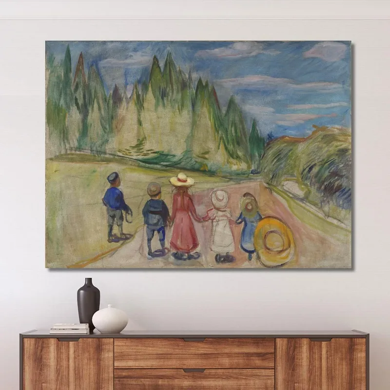Der Märchenwald Edvard Munch