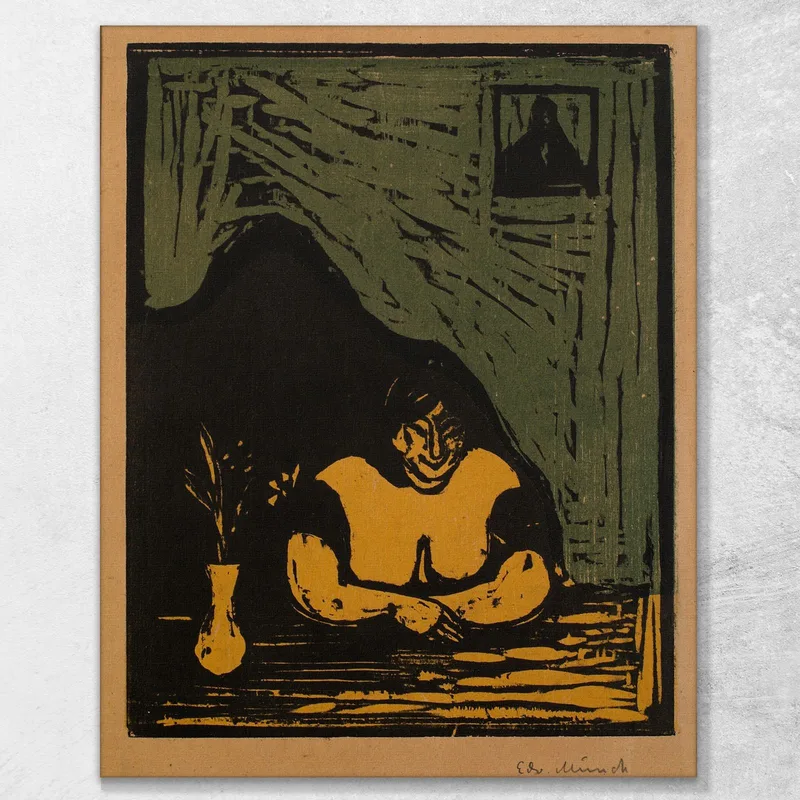 The Fat Harlot Edvard Munch