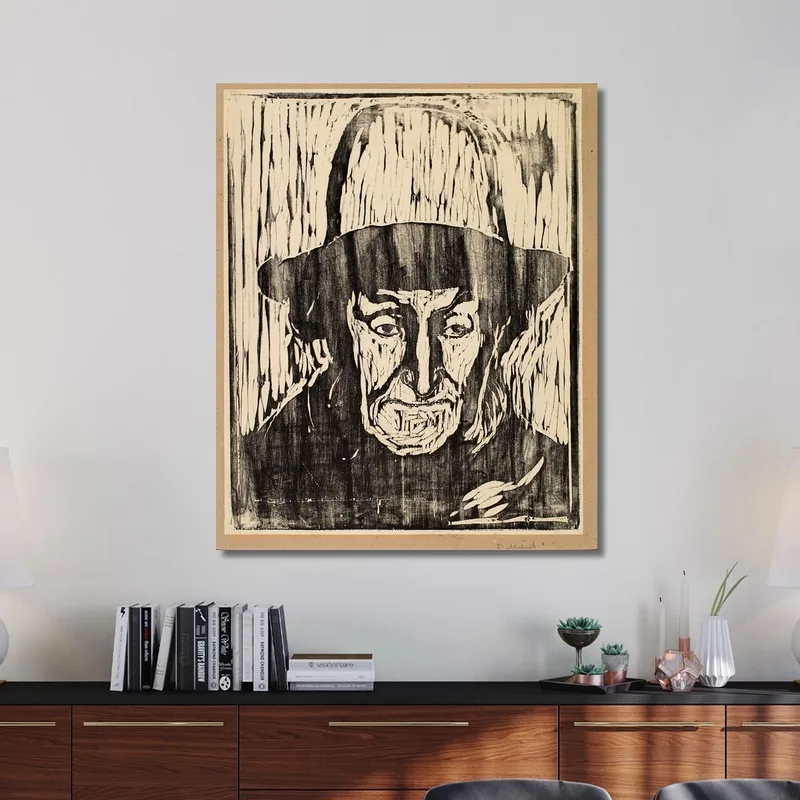 The Old Fisherman Edvard Munch