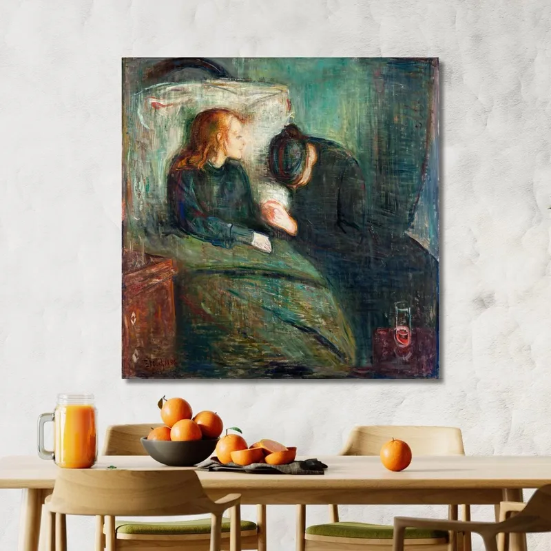 La Fille Malade Edvard Munch