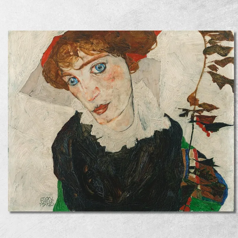 Portrait Of Wally Neuzil Egon Schiele