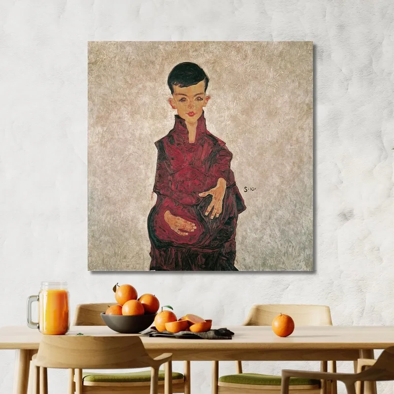 Ragazzo Reiner Ritratto Di Herbert Reiner Egon Schiele