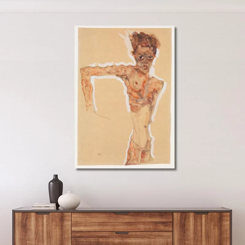 Autoritratto Egon Schiele