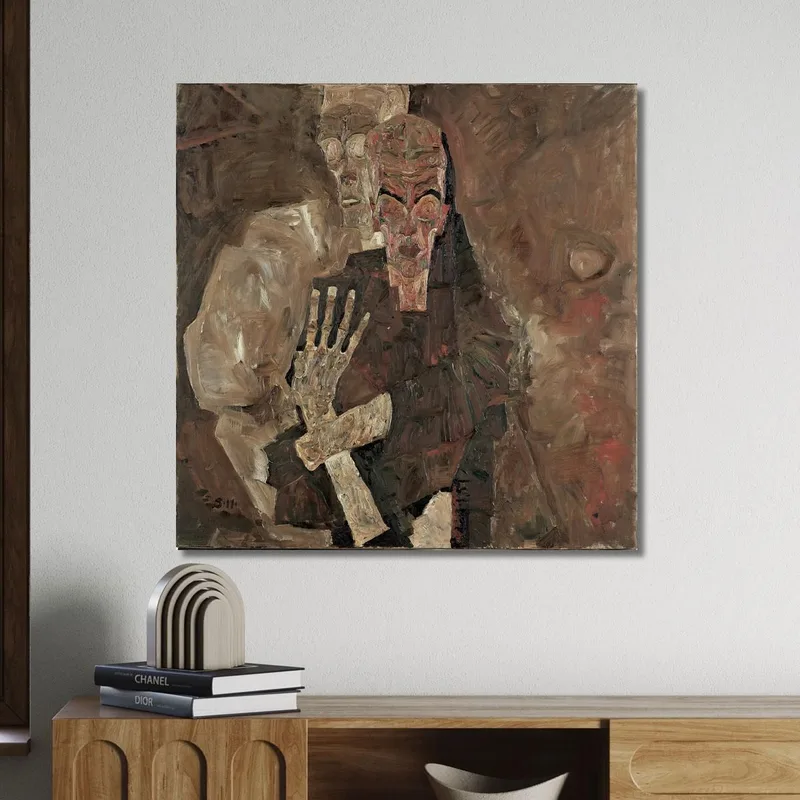 Self-Seer Ii (Death And Man) Egon Schiele