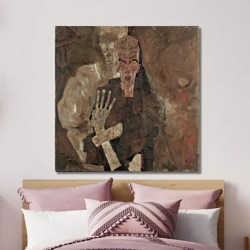Self-Seer Ii (Death And Man) Egon Schiele